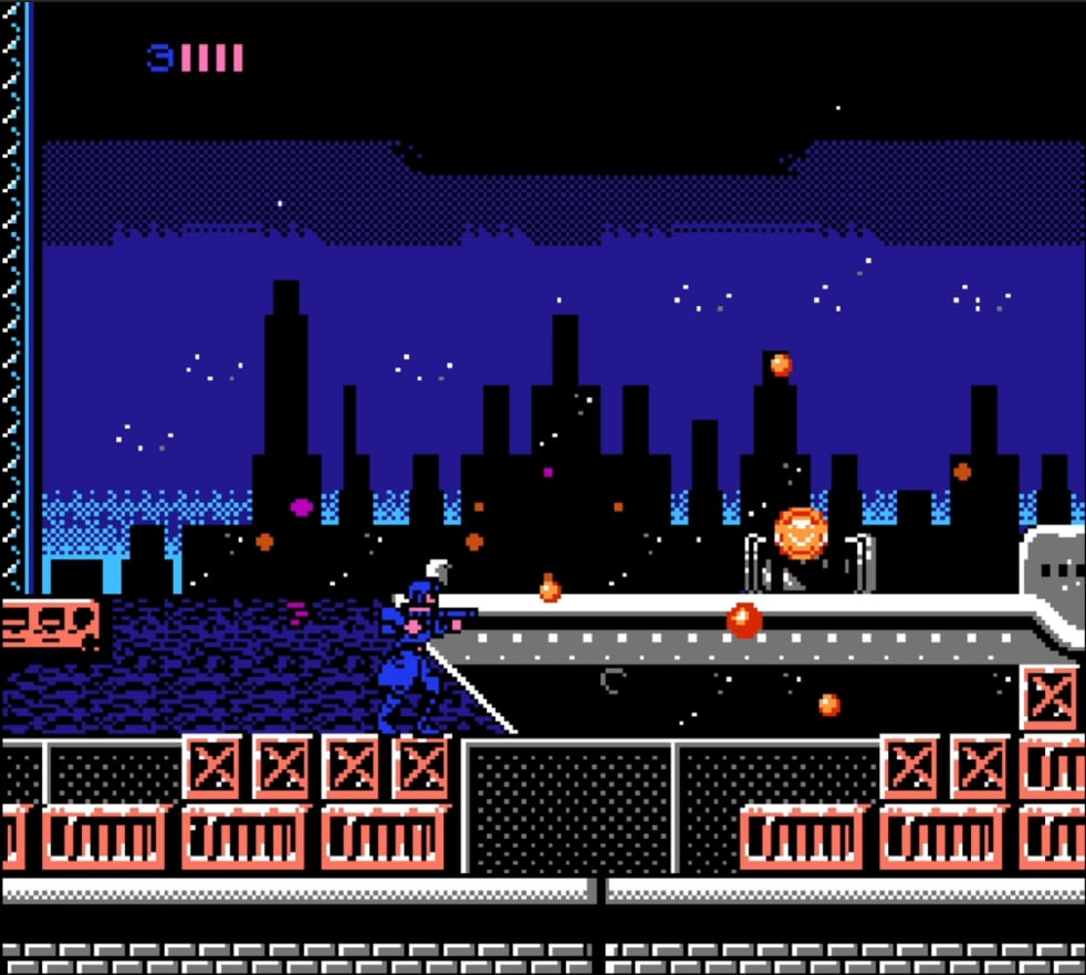 CrossFire - геймплей игры Dendy\NES